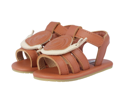 Cargot Sandals | Snail | Maple Leather