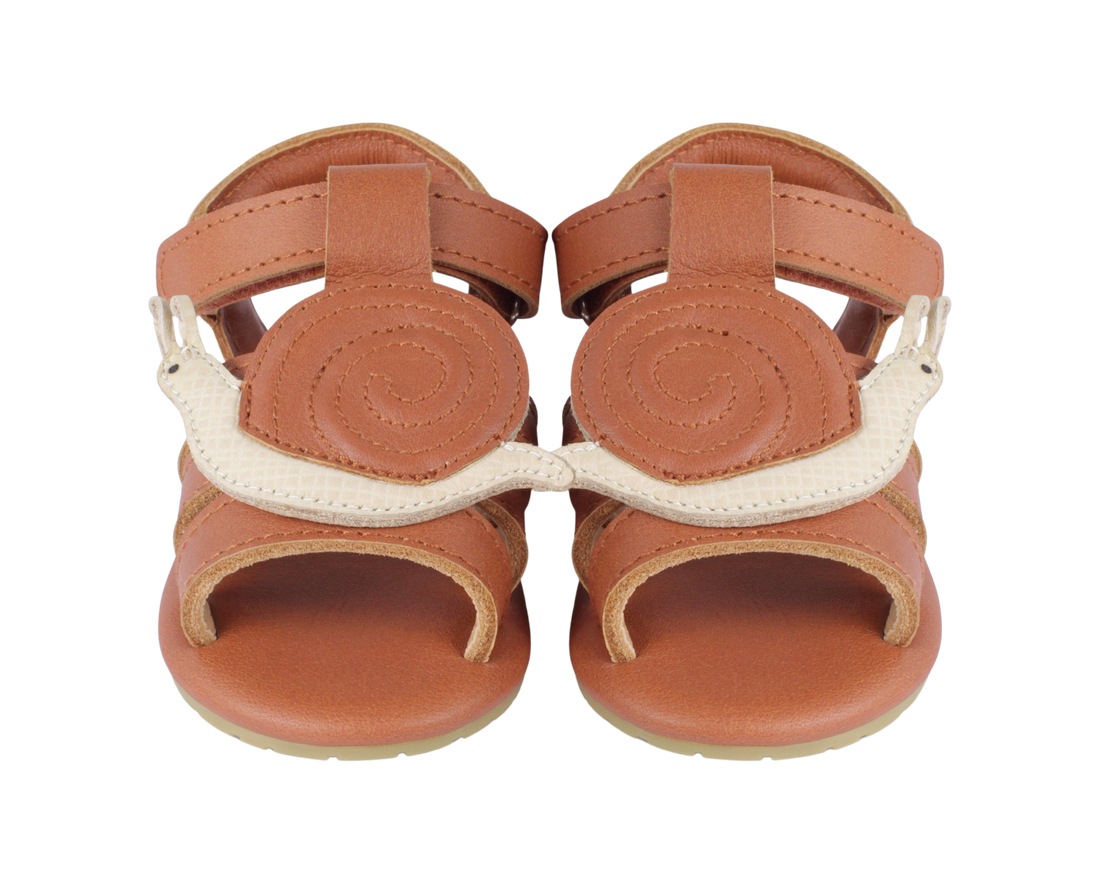 Cargot Sandals | Snail | Maple Leather