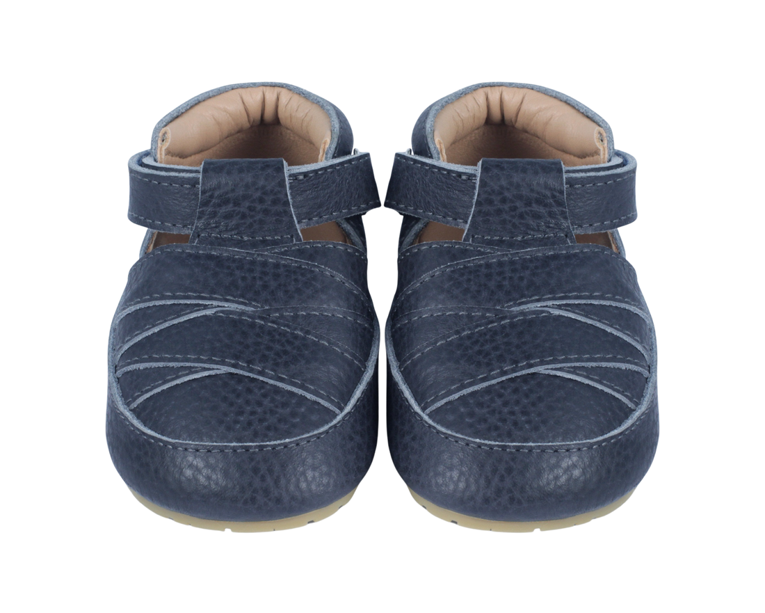 Didier Shoes | Petrol Grain Leather