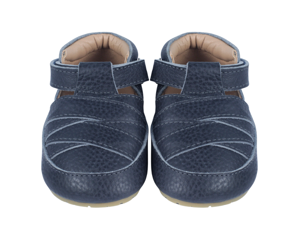 Didier Shoes | Petrol Grain Leather