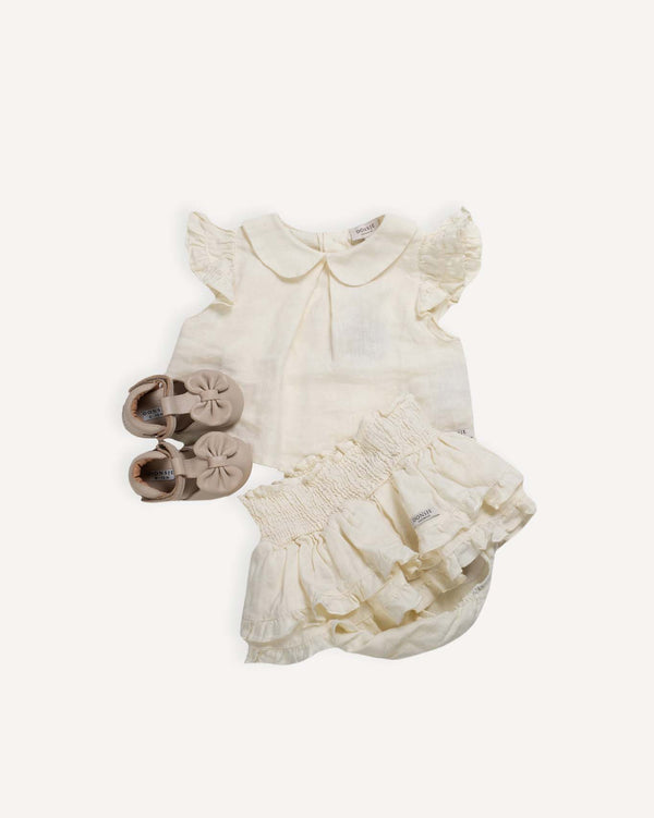 Meau Shoes | Light Rose Leather