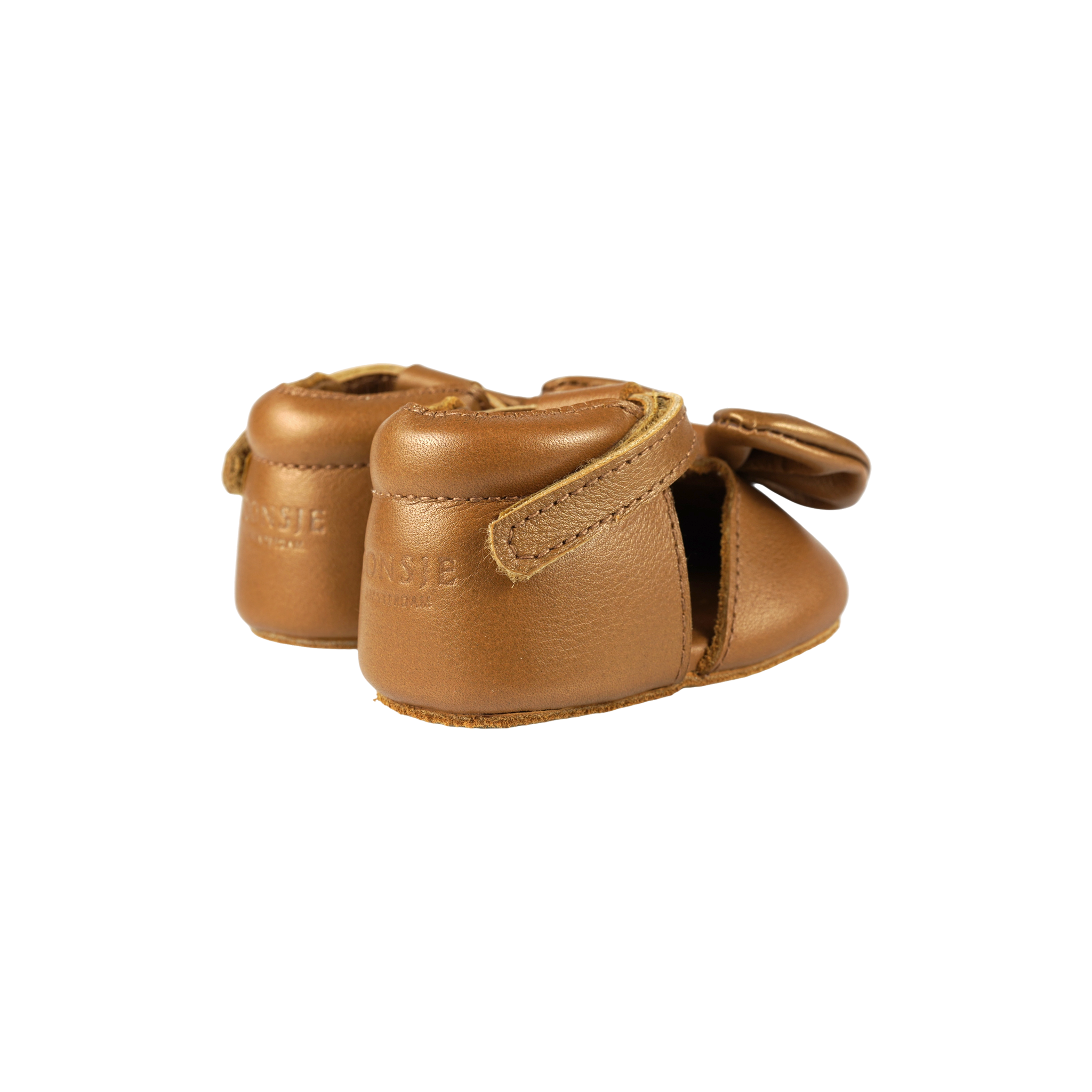 Meau Shoes | Cream Gold Metallic Leather