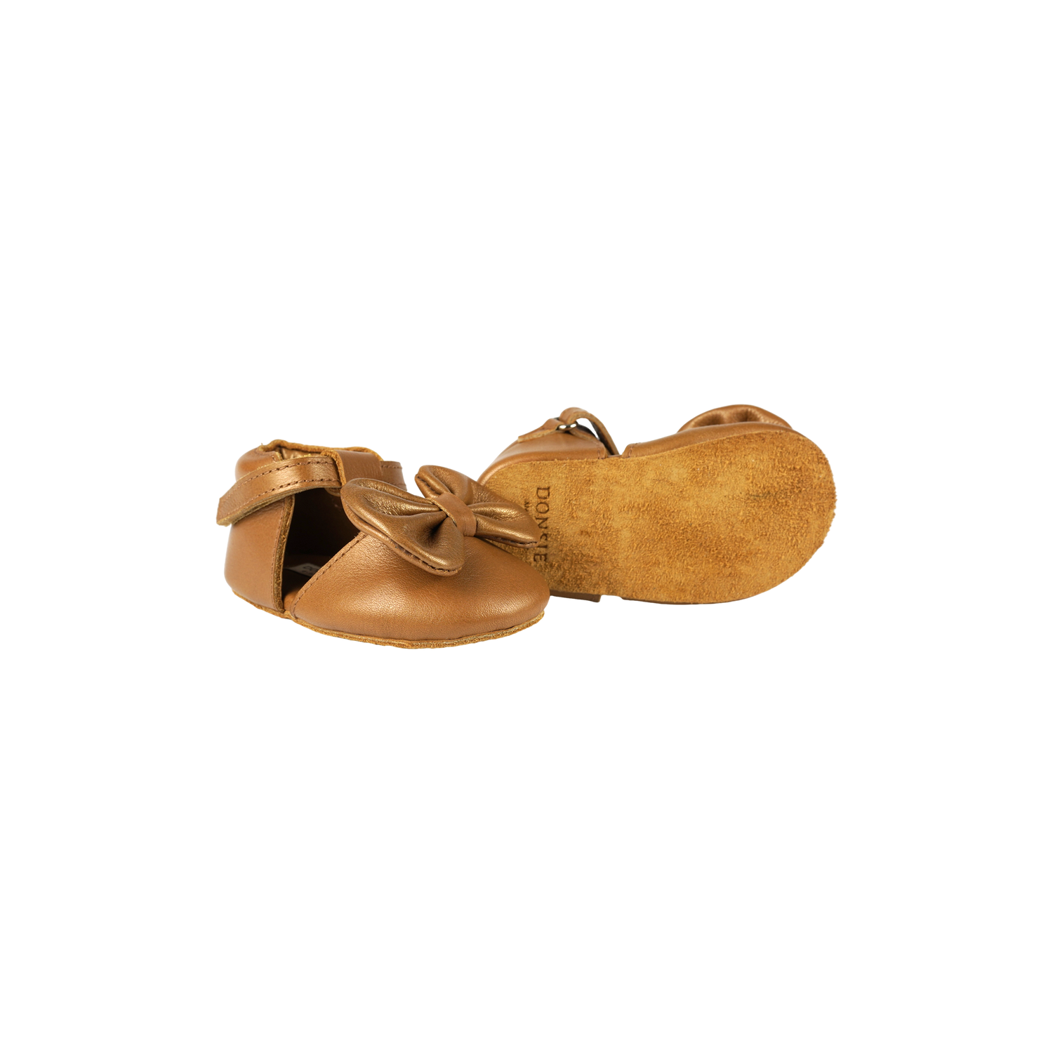 Meau Shoes | Cream Gold Metallic Leather