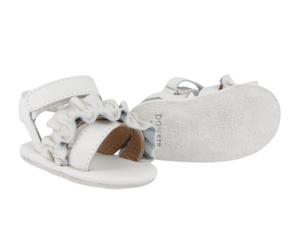 Miene Sandals | Off White Leather