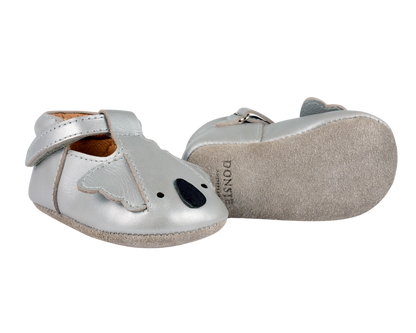 Blinc Shoes | Koala | Grey Silver Metallic Leather