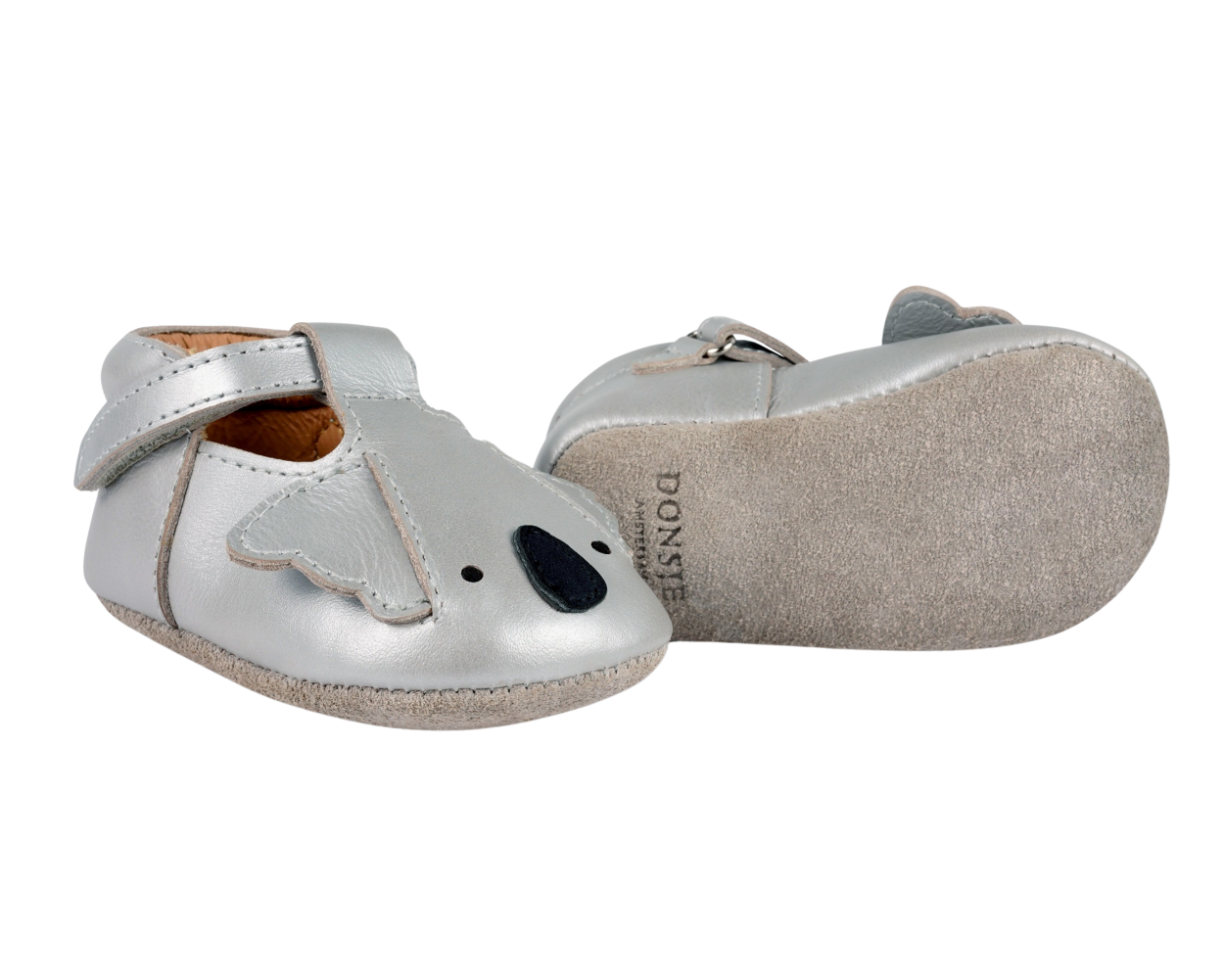 Blinc Shoes | Koala | Silver Grey Metallic Leather