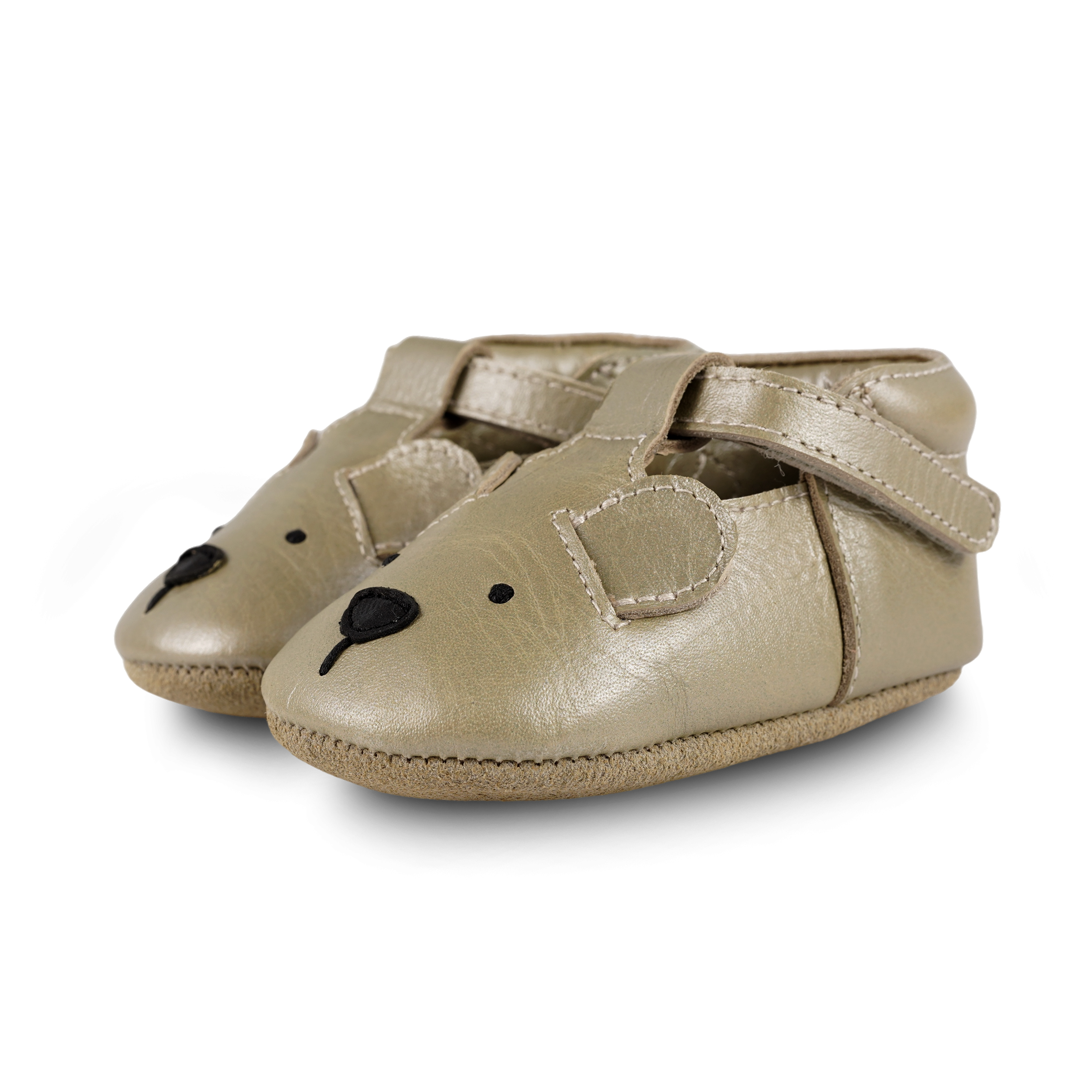 Blinc Shoes | Bear | Champagne Metallic Leather