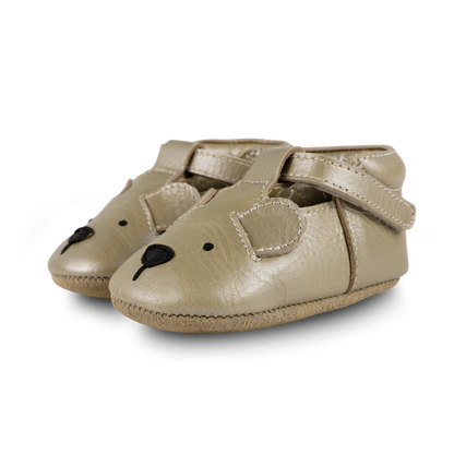 Blinc Shoes | Bear | Champagne Metallic Leather