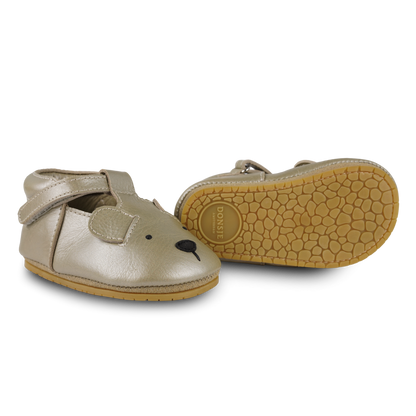 Blinc Shoes | Bear | Champagne Metallic Leather