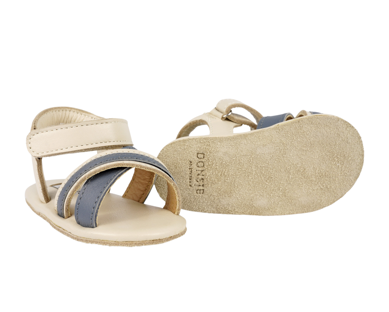 Bodi Sandals | Cream Leather