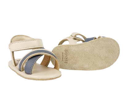 Bodi Sandals | Cream Leather