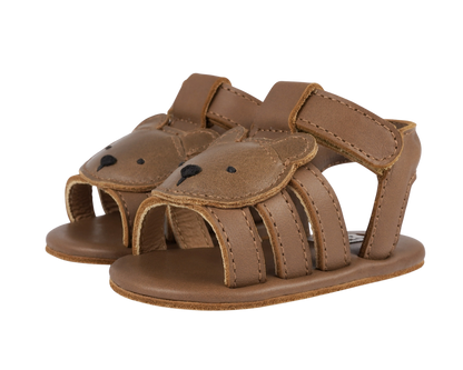 Diedan Sandals | Bear | Cognac Classic Leather