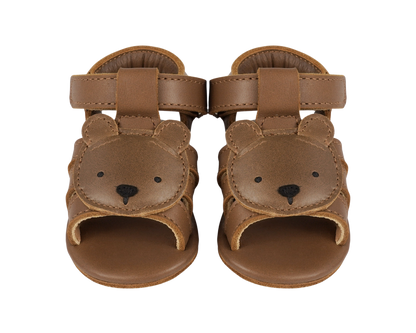 Diedan Sandals | Bear | Cognac Classic Leather