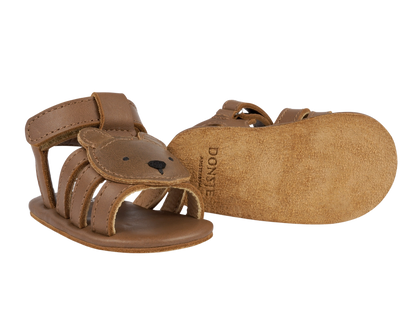 Diedan Sandals | Bear | Cognac Classic Leather