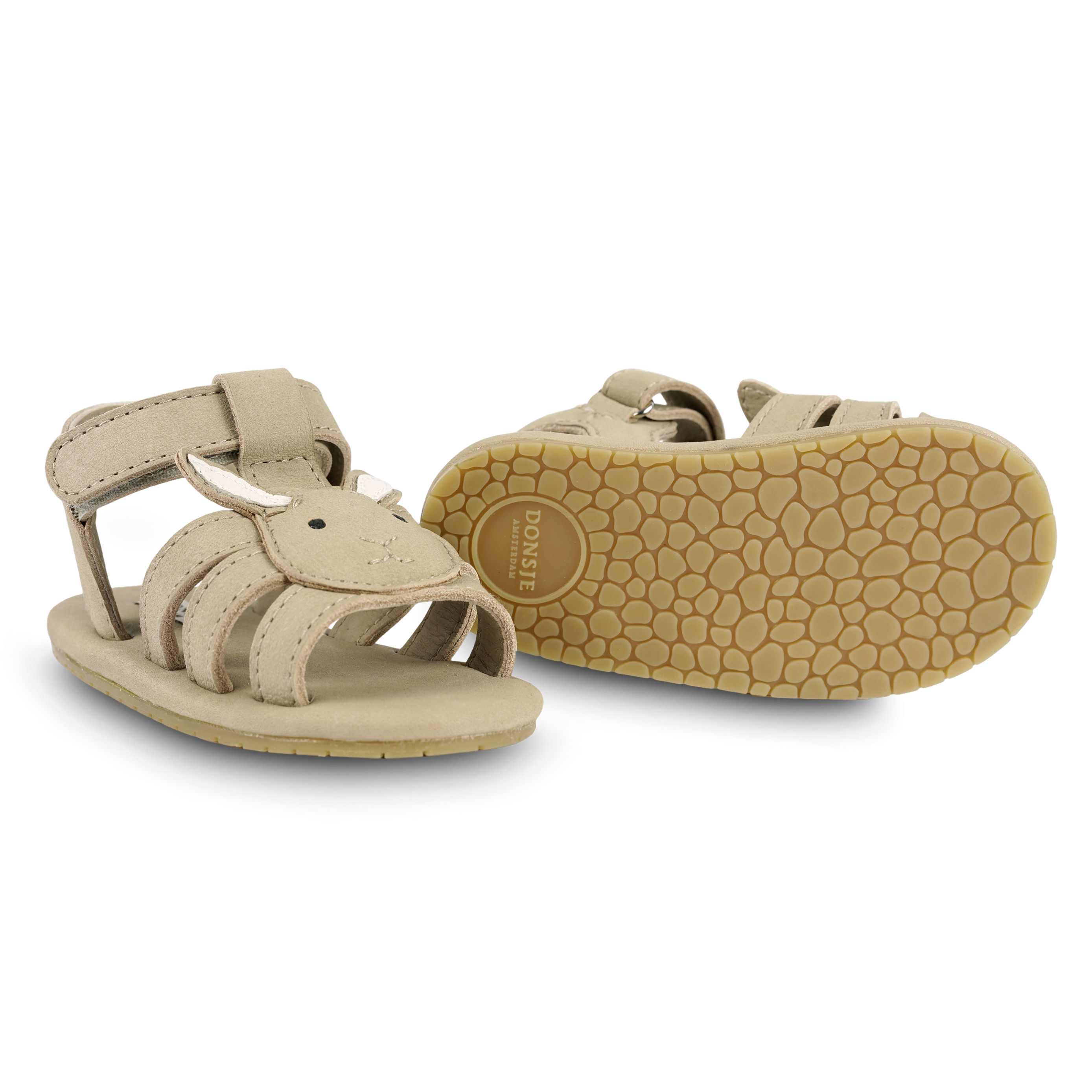 Diedan Sandals | Bunny | Taupe Nubuck