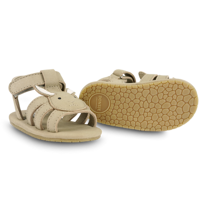 Diedan Sandals | Bunny | Taupe Nubuck