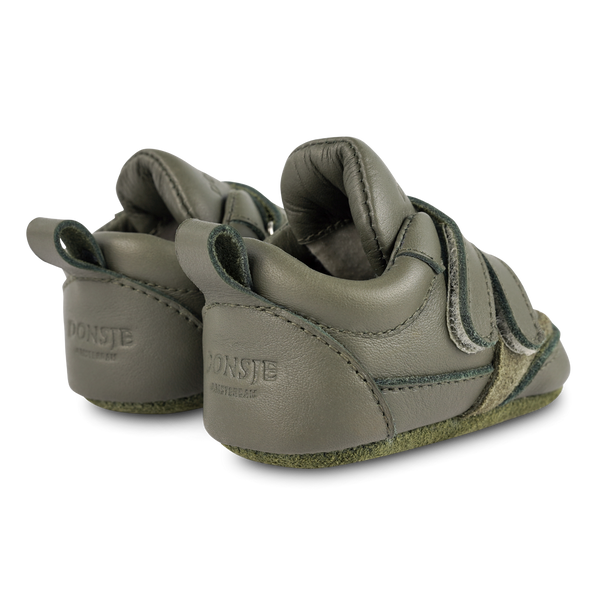 Merijn Sneakers | Olive Leather
