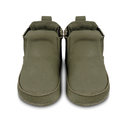 Skib Booties | Stone Nubuck