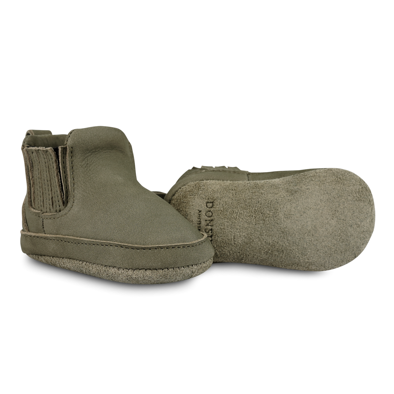 Skib Booties | Stone Nubuck