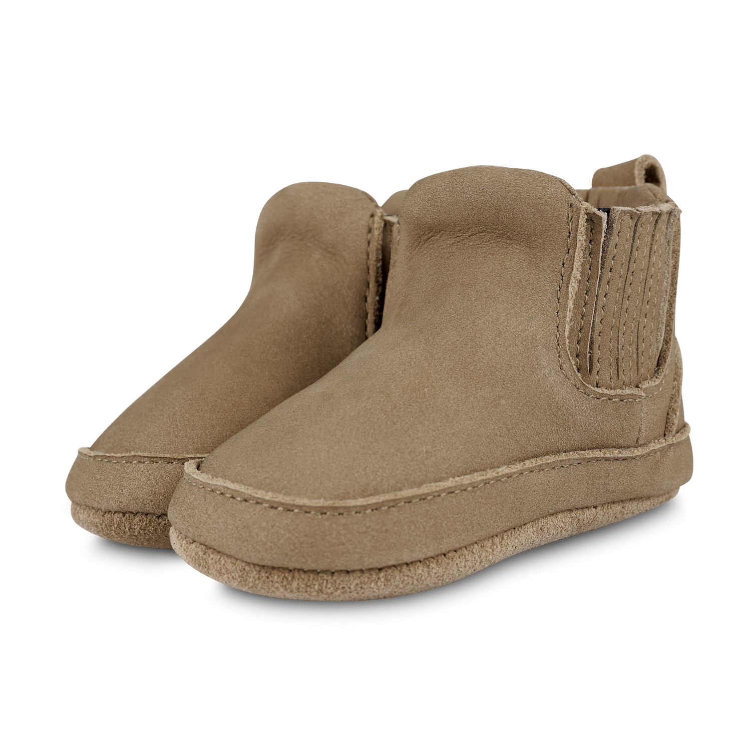 Skib Booties | Truffle Nubuck