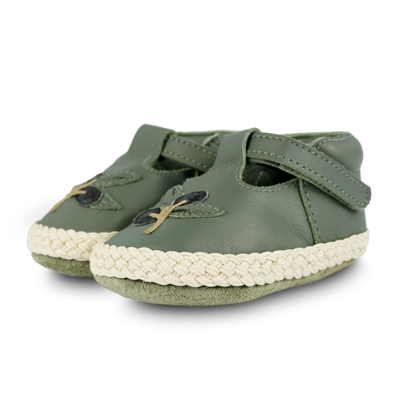 Yames Shoes | Olives | Green Bay Leather
