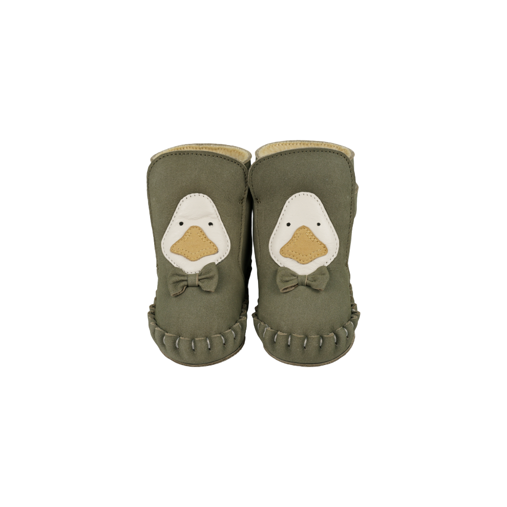 Junus Booties | Goose | Stone Nubuck