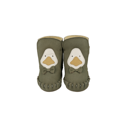 Junus Booties | Goose | Stone Nubuck