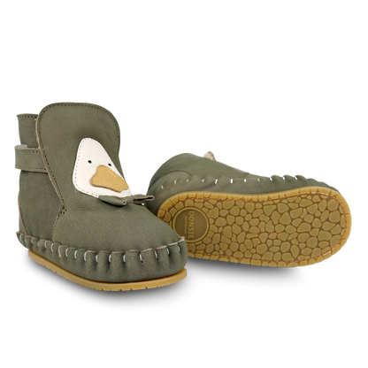 Junus Booties | Goose | Stone Nubuck