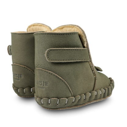 Junus Booties | Goose | Stone Nubuck