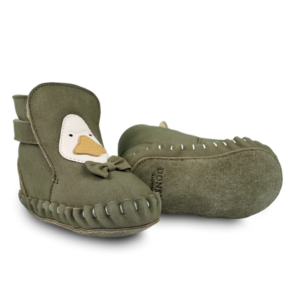 Junus Booties | Goose | Stone Nubuck