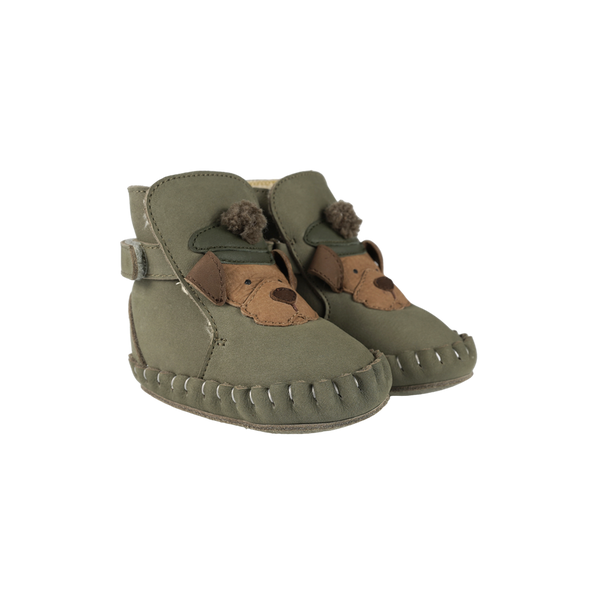 Junus Booties | Terrier | Stone Nubuck