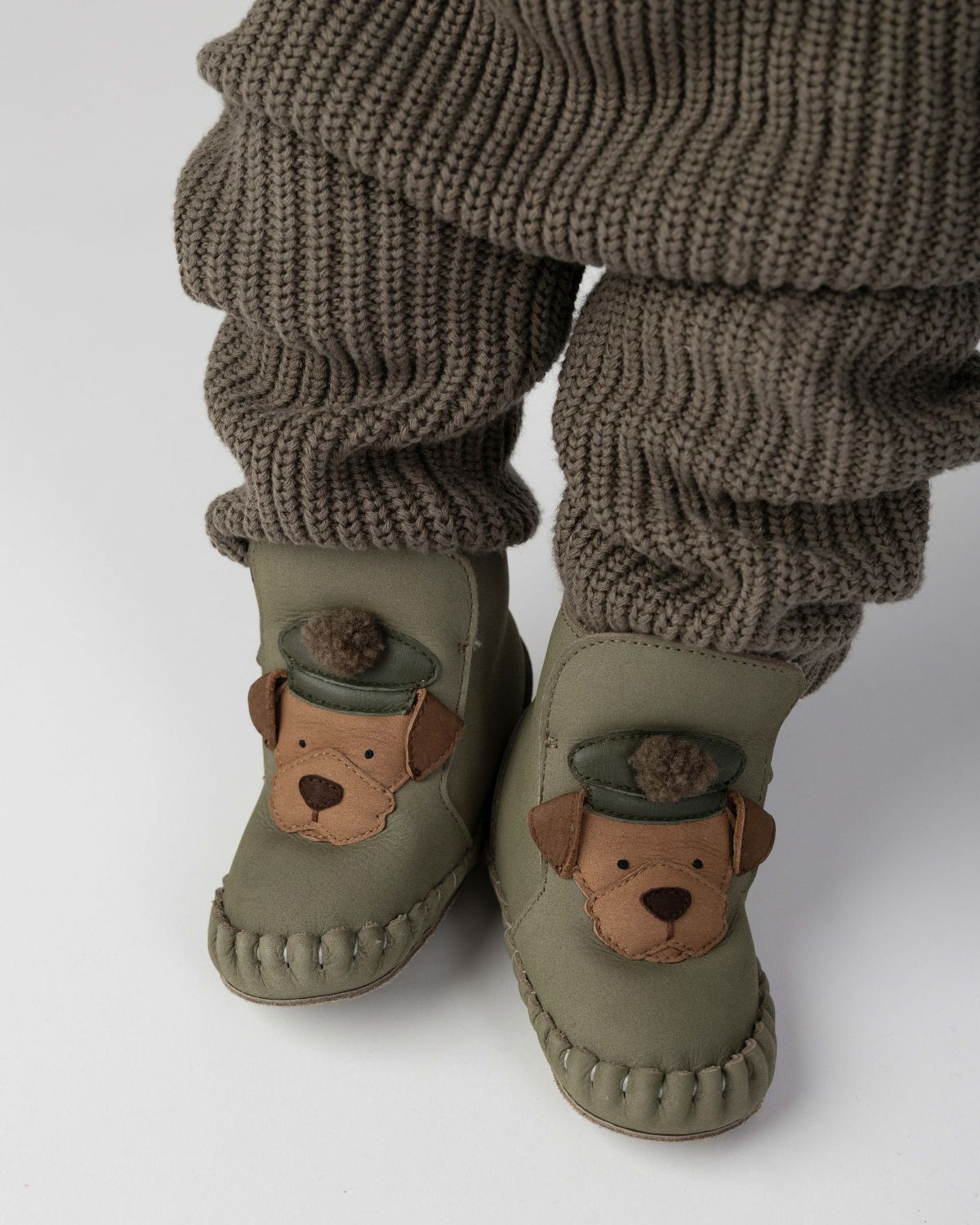 Junus Booties | Terrier | Stone Nubuck