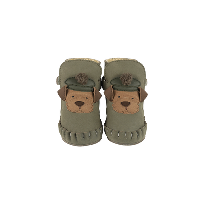 Junus Booties | Terrier | Stone Nubuck