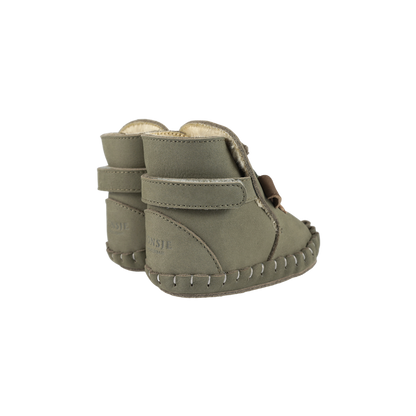 Junus Booties | Terrier | Stone Nubuck