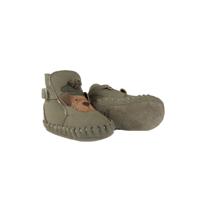 Junus Booties | Terrier | Stone Nubuck