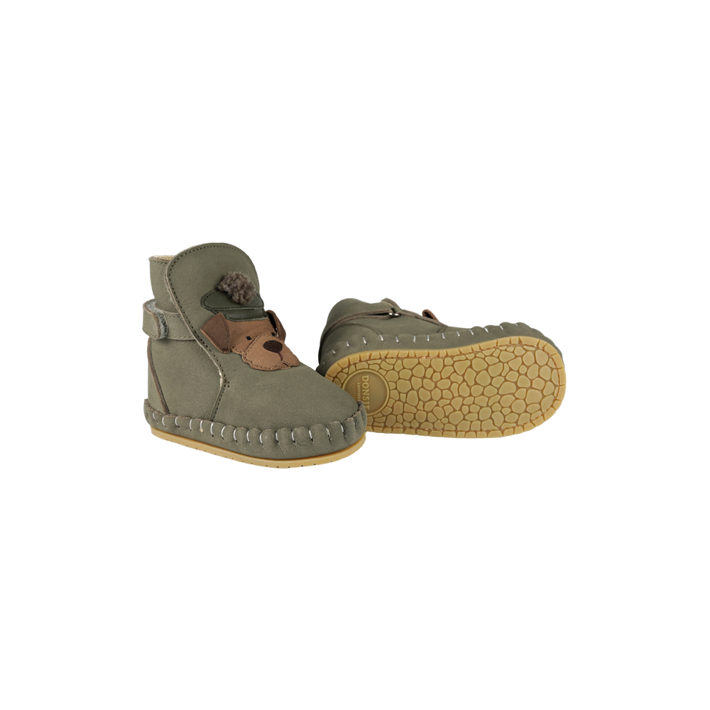 Junus Booties | Terrier | Stone Nubuck
