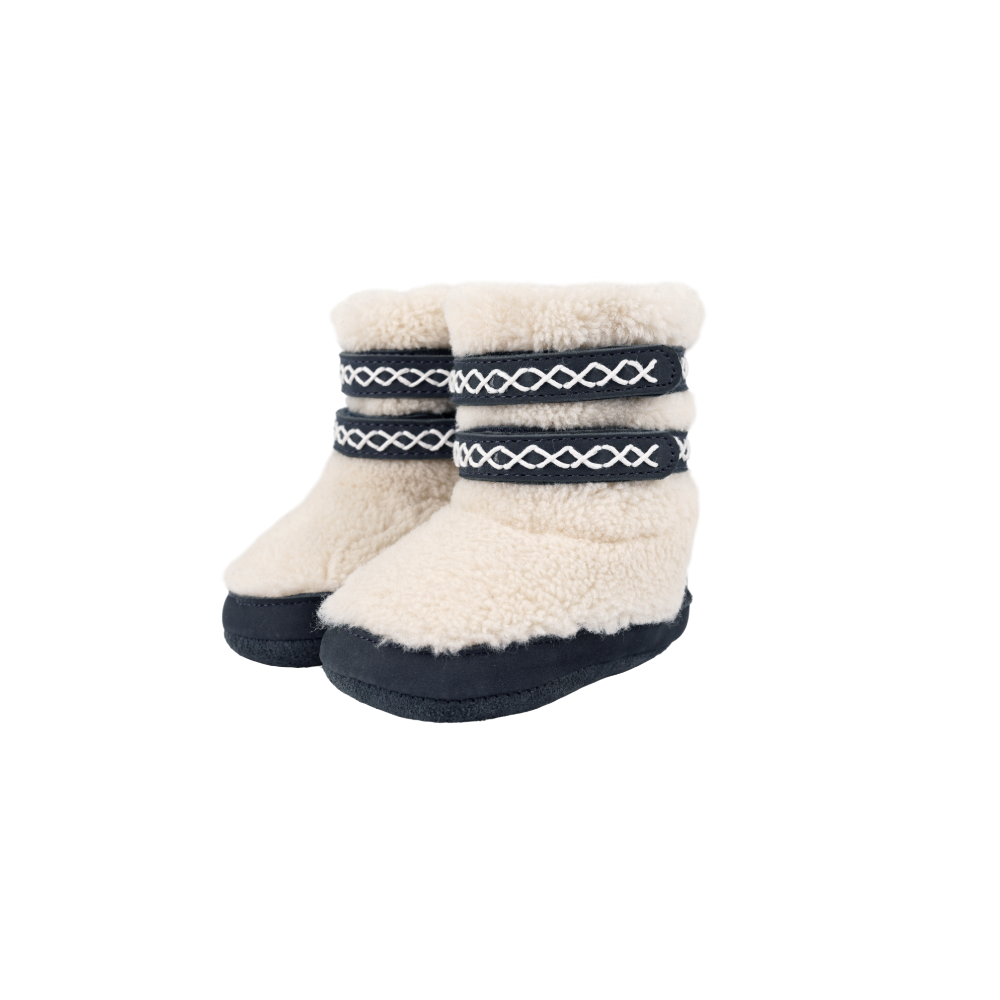 Larisso Special Booties | Navy Nubuck