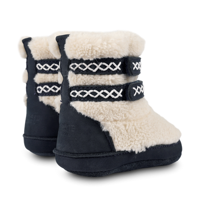 Larisso Special Booties | Navy Nubuck