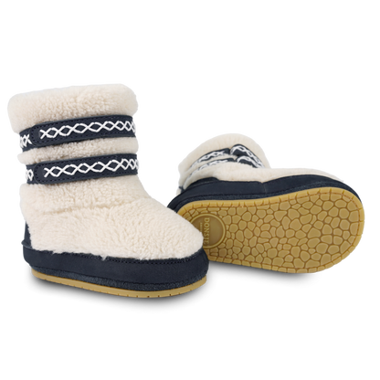 Larisso Special Booties | Navy Nubuck