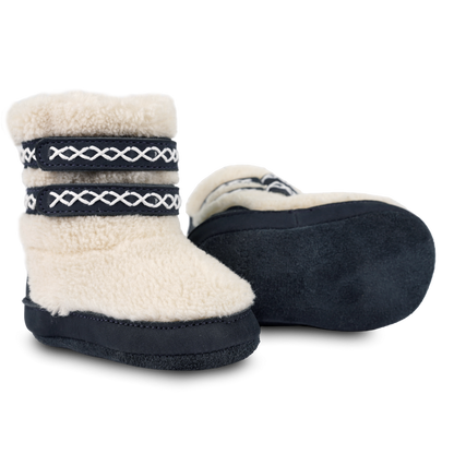 Larisso Special Booties | Navy Nubuck