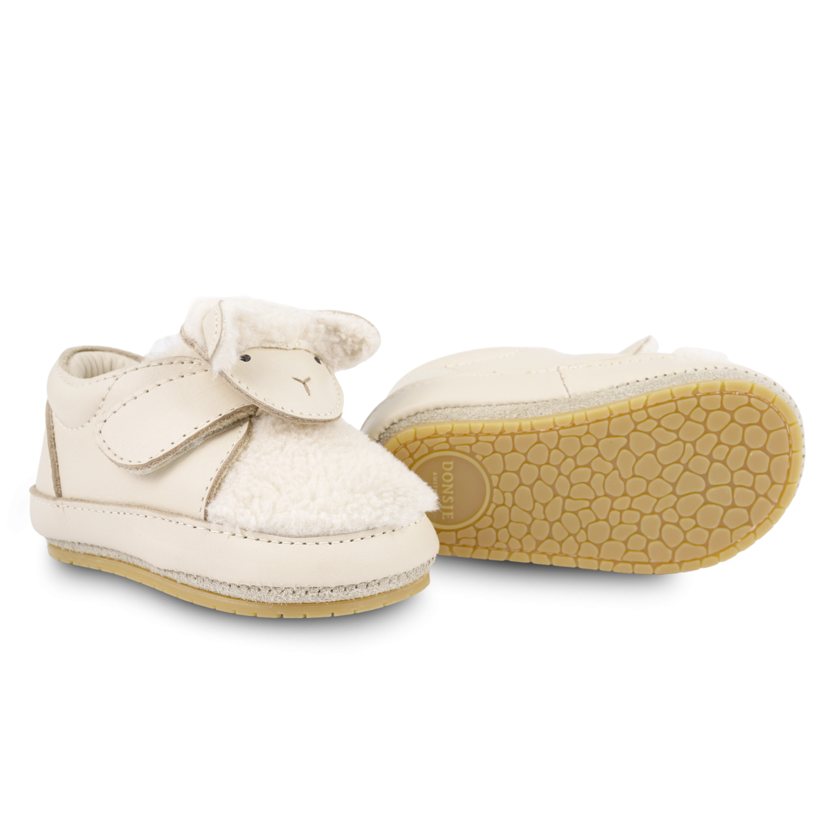 Matijn Sneakers | Lammy | Cream Leather