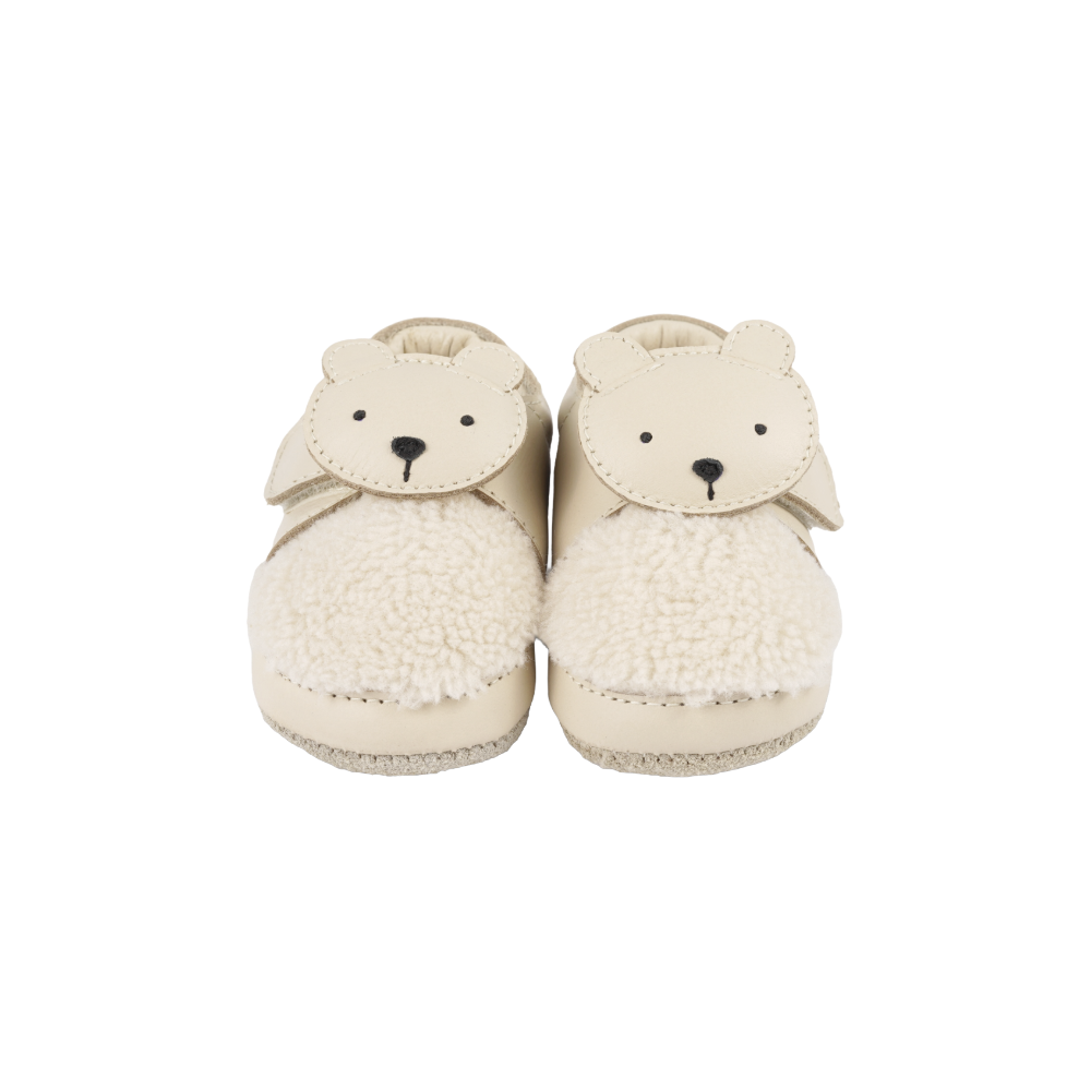 Matijn Sneakers | Polar Bear | Cream Leather