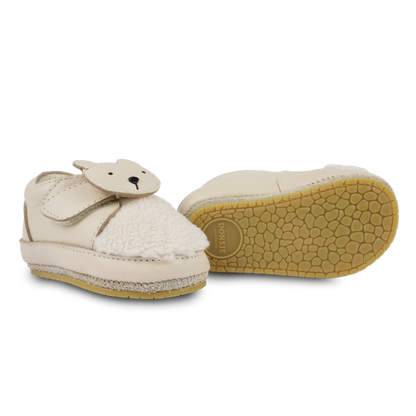 Matijn Sneakers | Polar Bear | Cream Leather