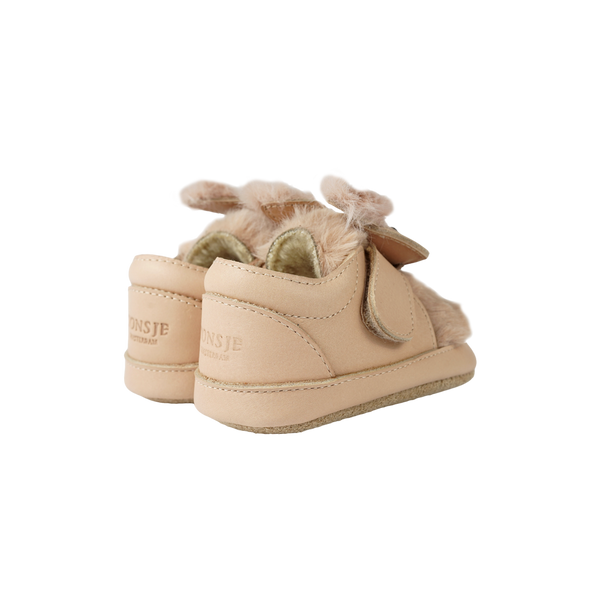 Matijn Sneakers | Fluffy Bunny | Light Rust Leather