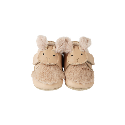 Matijn Sneakers | Fluffy Bunny | Light Rust Leather
