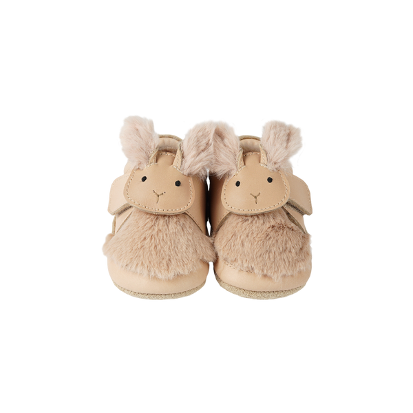 Matijn Sneakers | Fluffy Bunny | Light Rust Leather