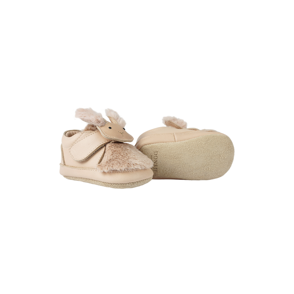 Matijn Sneakers | Fluffy Bunny | Light Rust Leather
