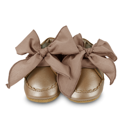 Nienelien Sneakers | Truffle Metallic Nubuck