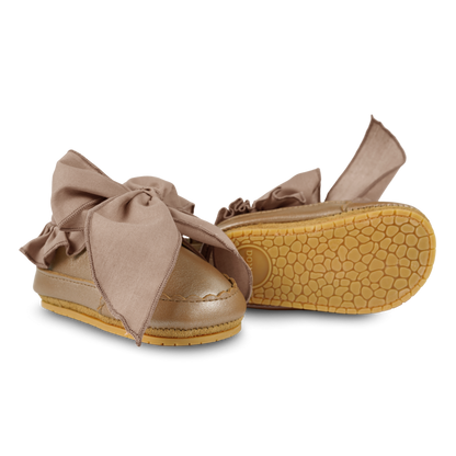 Nienelien Sneakers | Truffle Metallic Nubuck
