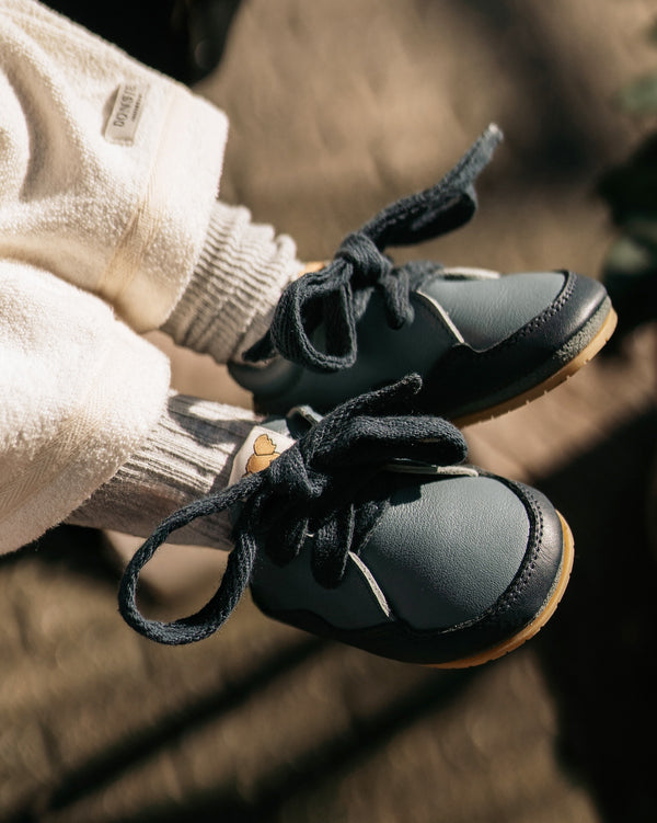 Duuk Sneakers | Koala | Blue Stone Leather